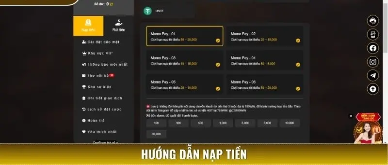 Hướng dẫn Nạp Tiền nhà cái VND88 - Thao tác đơn giản và an toàn Hướng dẫn Nạp Tiền nhà cái VND88 - Thao tác đơn giản và an toàn